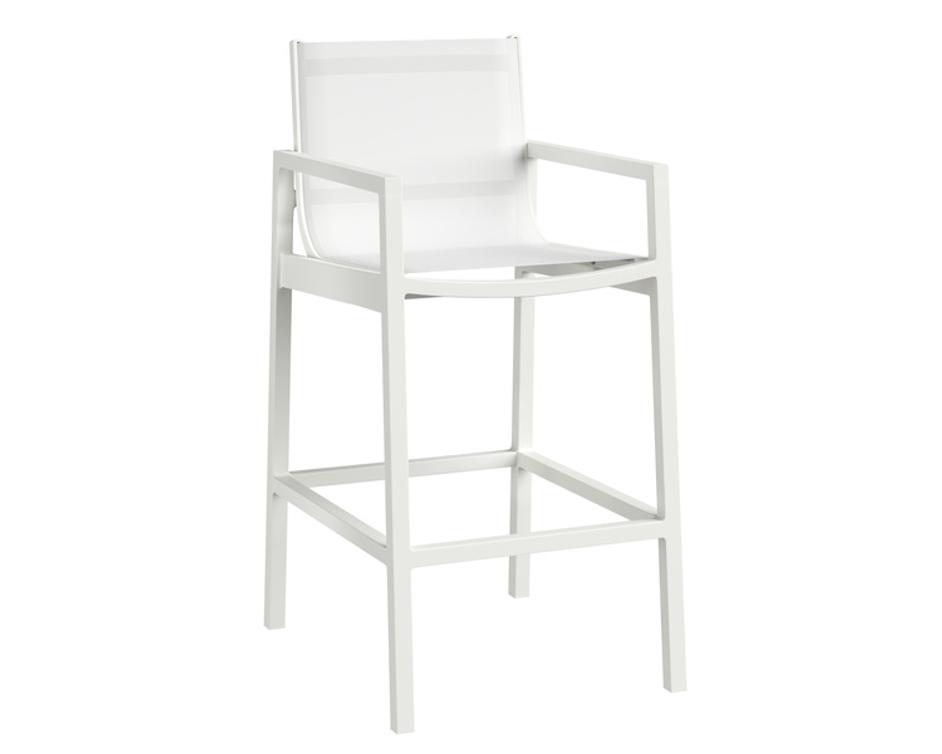 MERANO BARSTOOL - WHITE by Sunpan