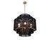 ALYSSA CHANDELIER - BLACK JUTE by Sunpan