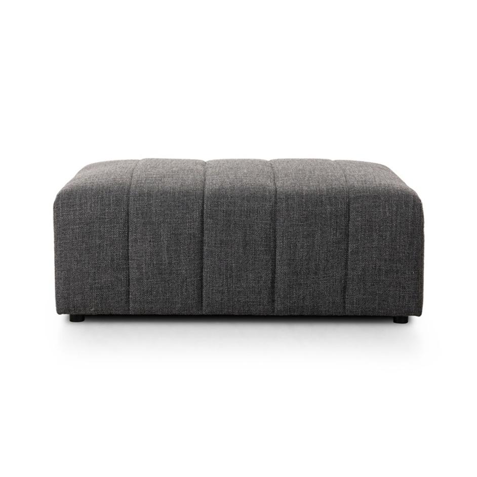 Build Your Own: Langham Channeled Sectional - Saxon Charcoal by Four Hands