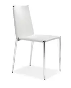 Alex Dining Chair (Set of 4) White by Zuo Modern