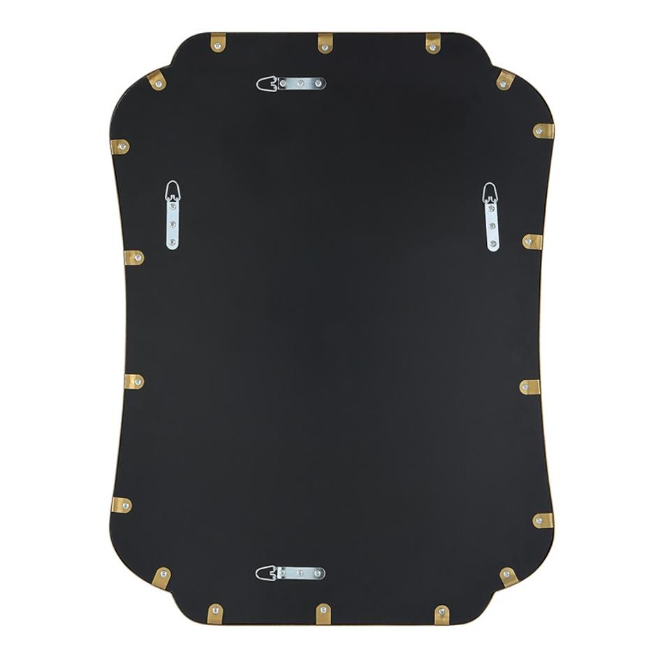 Athena Brushed Brass Mirror by Uttermost