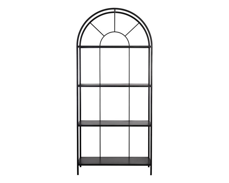 ALCOVE BOOKCASE - BLACK by Sunpan