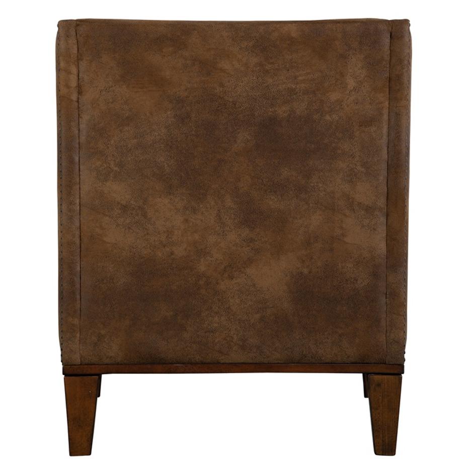 Clay Leather Armchair by Uttermost