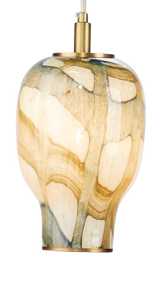 Helen Glass 1-Light Pendant, Large by Jamie Young