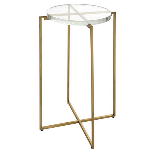 Star-crossed Glass Accent Table by Uttermost