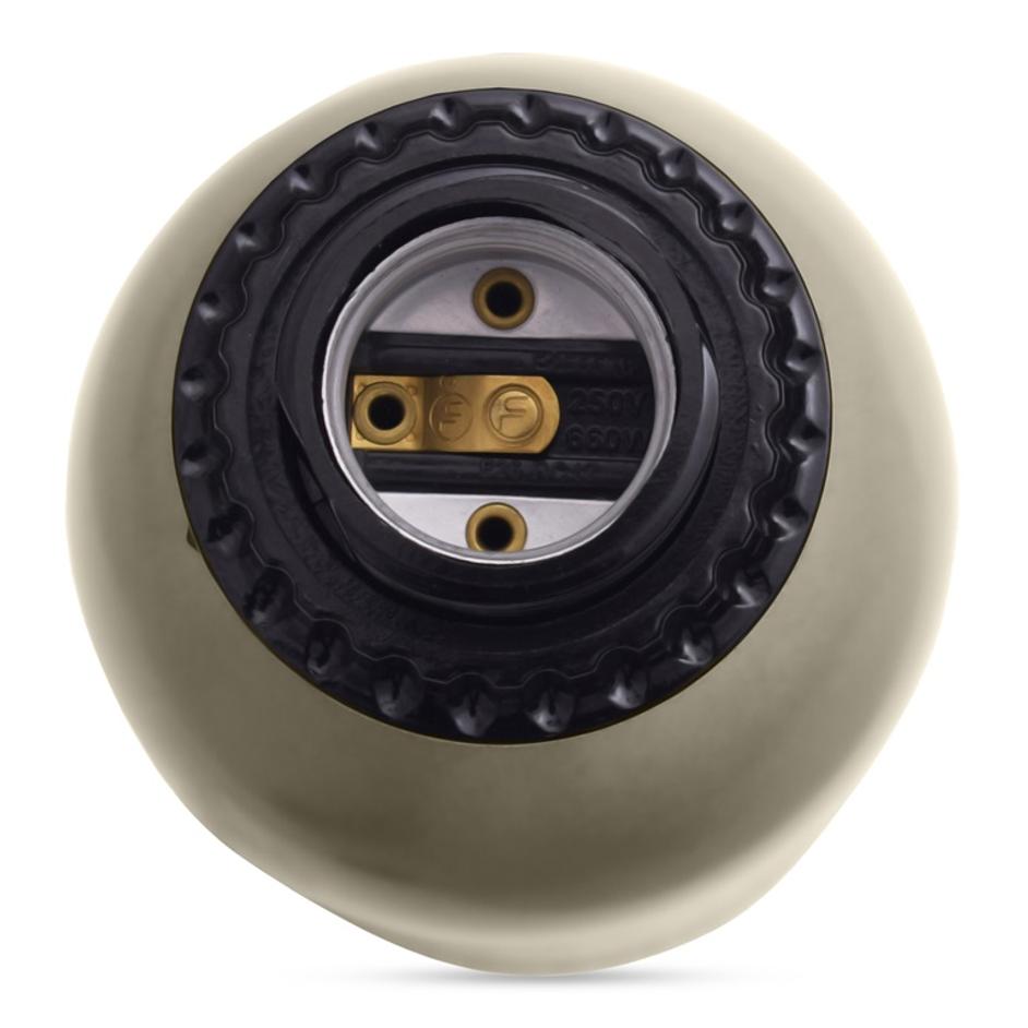 ECHO GLOSS TABLE LAMP TAUPE by Moes Home