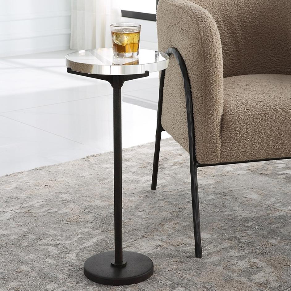 Forge Industrial Accent Table by Uttermost