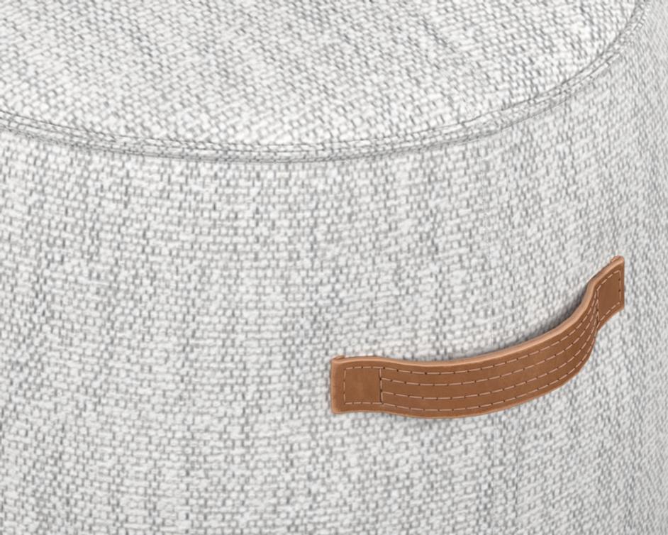 MITCHELL OTTOMAN - MERINO COTTON by Sunpan