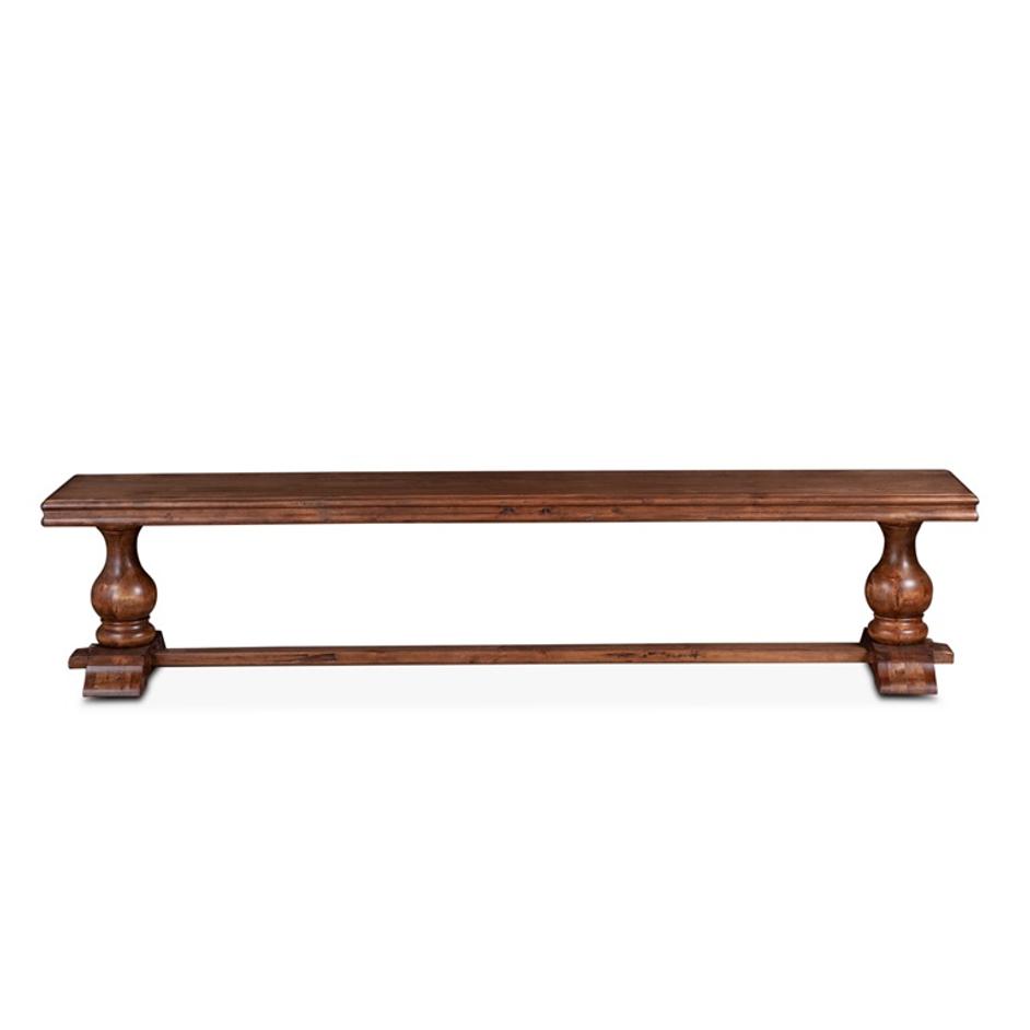 Tuscany 82" Bench, Earth by Home Trends & Design