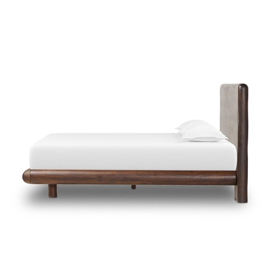 Nigel King Bed - Rustic Brown Acacia by Four Hands