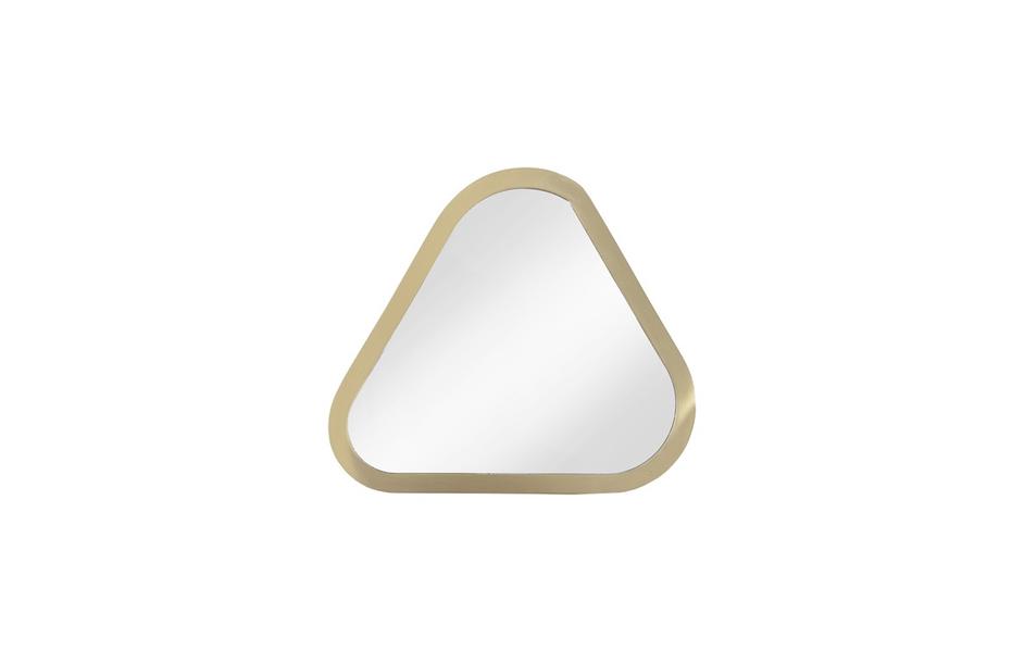 Pebble Mirrors, Set of 4, Brushed Brass by PHILLIPS COLLECTION