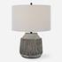 Neolithic Blue-Gray Table Lamp by Uttermost