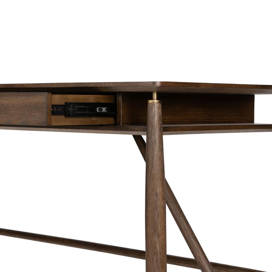 Markia Desk in Aged Oak by FOUR HANDS