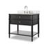 Toulouse Single Vanity - Satin Black Veneer by Four Hands