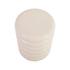 Ribbed Stool, Gel Coat White by PHILLIPS COLLECTION