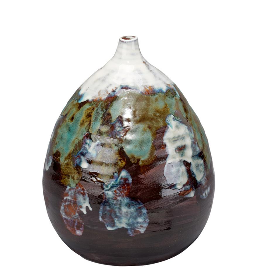 Collage Ceramic Decorative Vase, Medium by Jamie Young