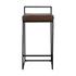 Belfort Counter Stool 26" Cocoa by Classic Home