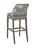 Grey Fiddler Counter Stool by Furniture Classics