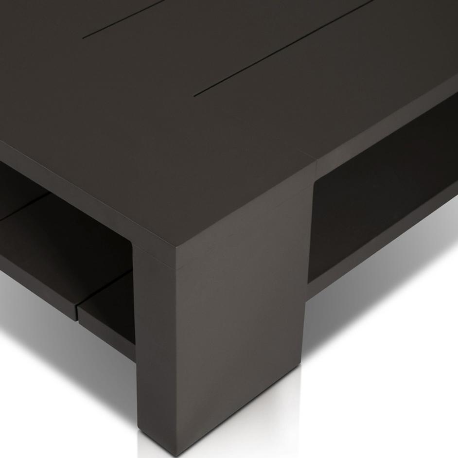 Roca Outdoor Metal Coffee Table - Bronze by Four Hands