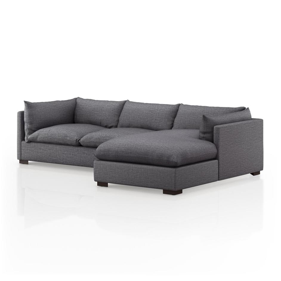 Westwood 2-Piece Sectional - Bennett Charcoal by Four Hands