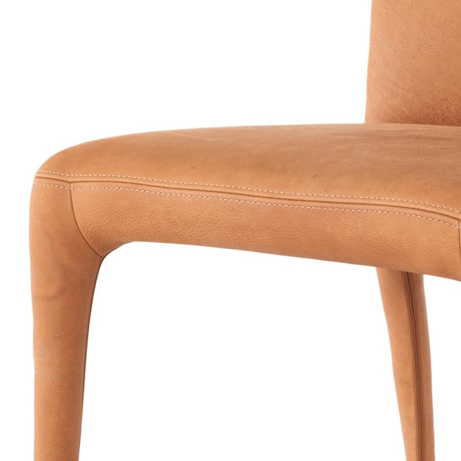 MONZA DINING CHAIR IN HERITAGE CAMEL by FOUR HANDS