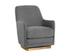 MARCELA SWIVEL LOUNGE CHAIR - BELFAST KOALA GREY by Sunpan