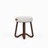 Loop Upholstered Stool by Urbia Imports