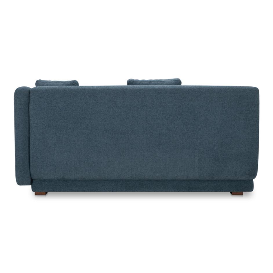 Fraser Right Arm Facing Sofa Deep Blue by Moes Home
