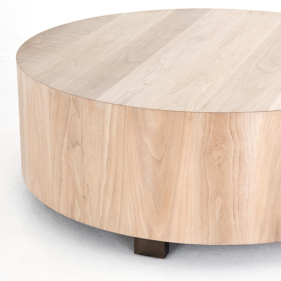 Hudson Coffee Table-Ashen Walnut by FOUR HANDS