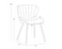 ARABELLA DINING CHAIR - BRAVO COGNAC / NOVEMBER GREY by Sunpan