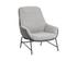 LUCIER LOUNGE CHAIR - BELFAST HEATHER GREY / BRAVO ASH by Sunpan