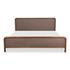 Rye King Bed Warm Brown by Moes Home