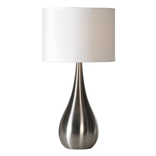 Alba Table Lamp In White by Renwil