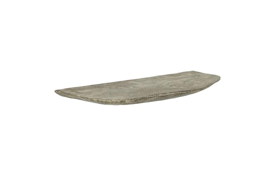 Floating Wall Shelf, Gray Stone, Smallall by Phillips Collection