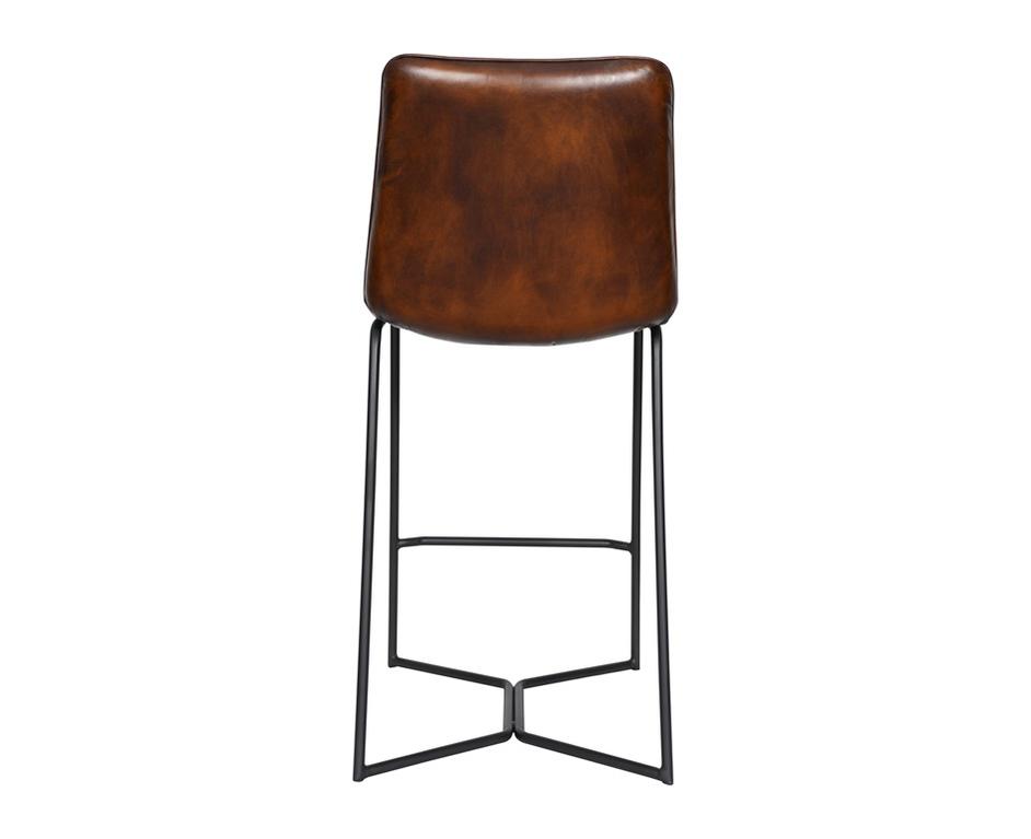 Morgan Counter Chair, Hand Washed Chestnut by Home Trends & Design