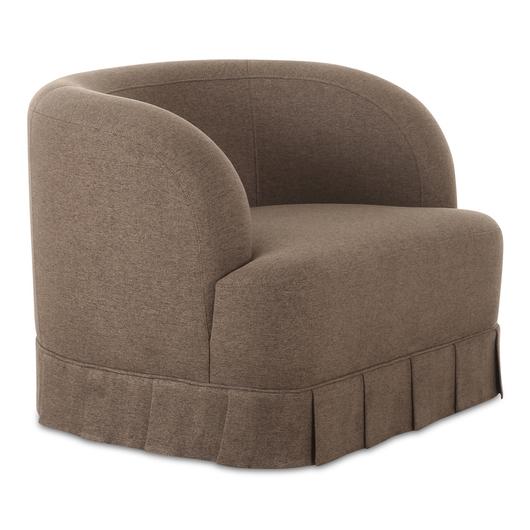 Maren Swivel Chair Brown by Moes Home