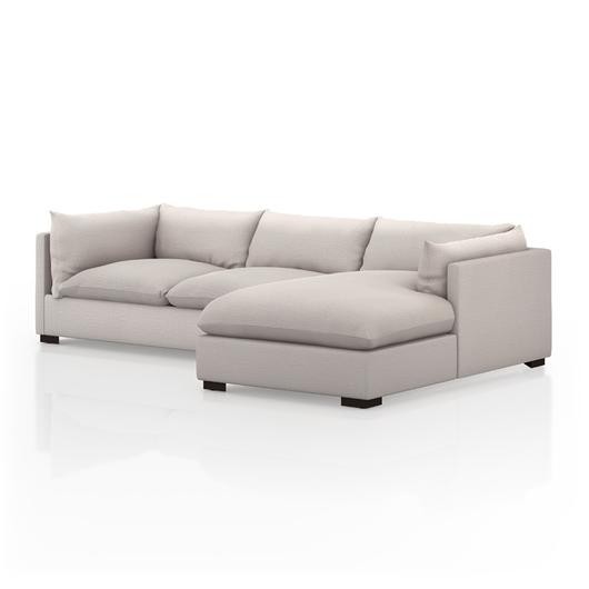 Westwood 2Pc Raf Sectional In 112'' In Moon by FOUR HANDS