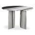 Celia Round Dining Table Panda Marble by Moes Home