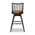 Lewis Swivel Bar + Counter Stool - Whiskey Saddle by Four Hands