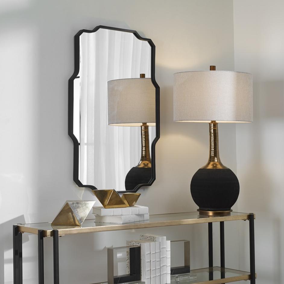 Casmus Iron Wall Mirror by Uttermost