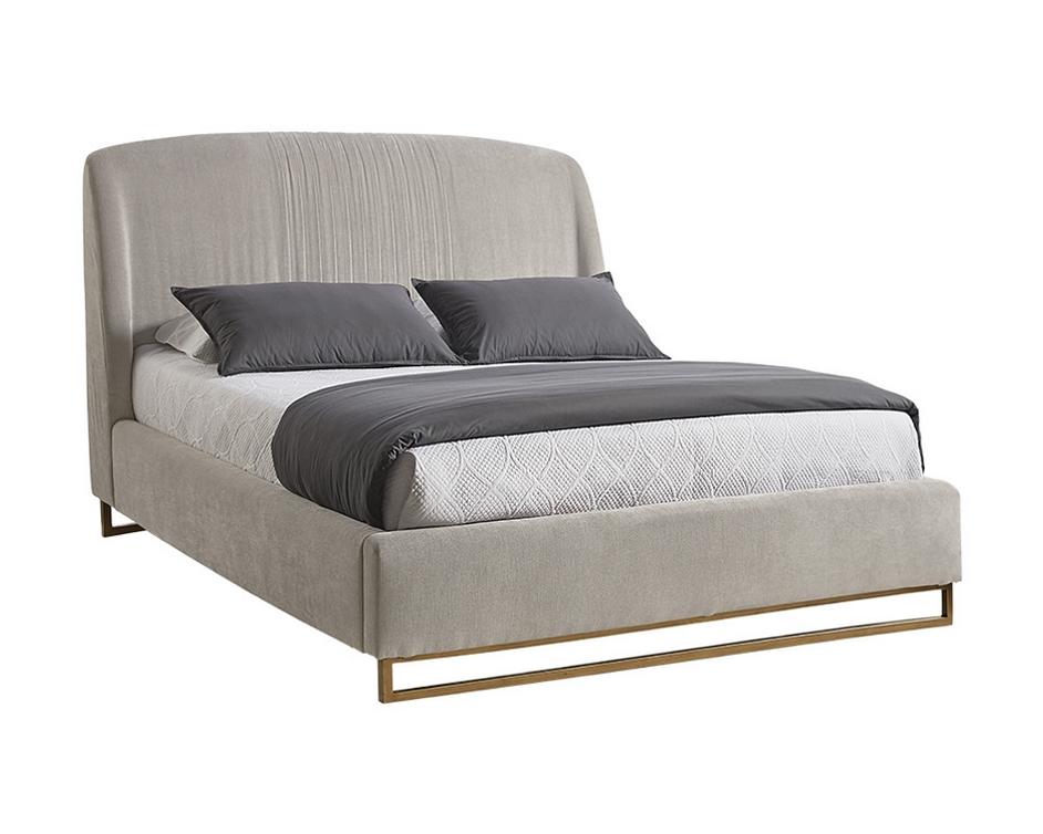 Nevin Bed - Queen - Polo Club Stone by Sunpan