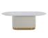 PALOMA DINING TABLE - OVAL - WHITE MARBLE - 84" by Sunpan