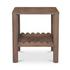 Wiley Side Table Vintage Brown by Moes Home