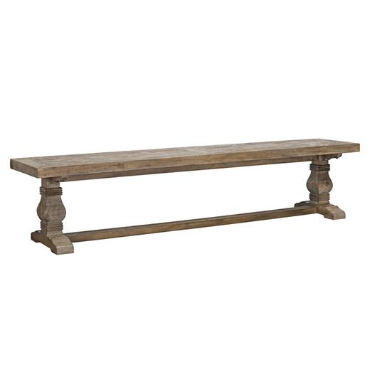 Caleb 83" Bench Desert Gray by Classic Home