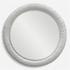 Mariner White Round Mirror by Uttermost