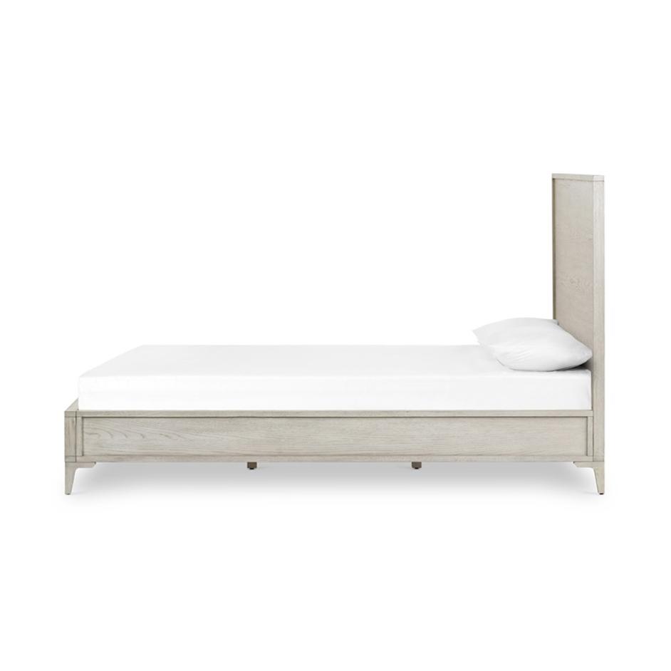 Viggo Bed In Vintage White Oak In Queen by FOUR HANDS