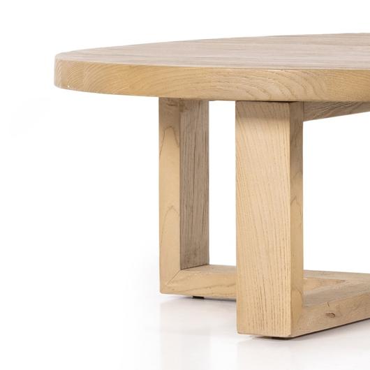 Liad Coffee Table - Natural Nettlewood by Four Hands
