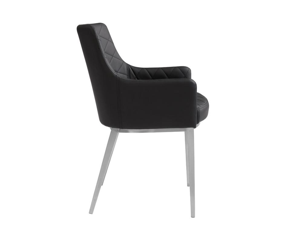 CHASE ARMCHAIR - BLACK by Sunpan