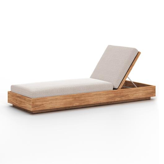 Kinta Outdoor Chaise-Faye Sand by FOUR HANDS