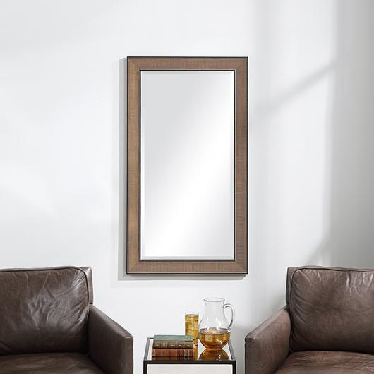 Valles Golden Rust Mirror by Uttermost